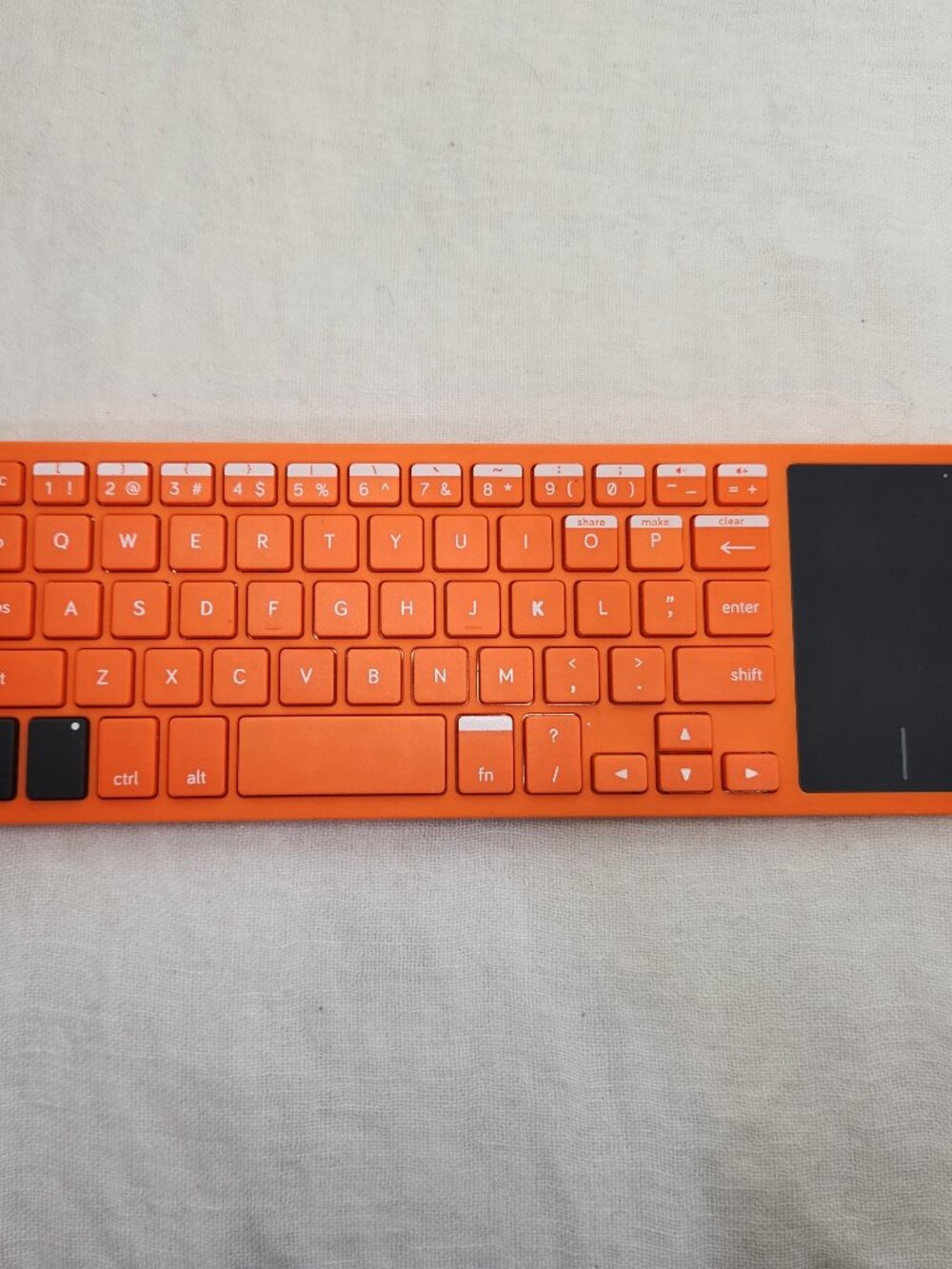 Kano KC-KBR101 orange wireless keyboard (no usb)